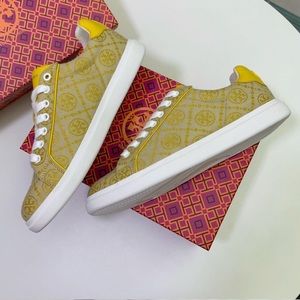 Tory Burch monogram sneakers size 6.5